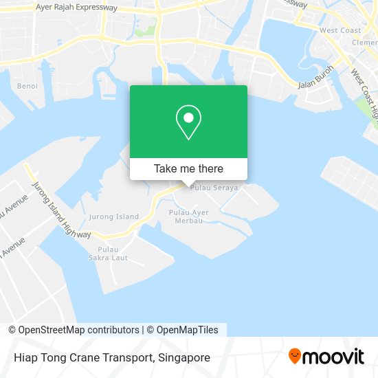Hiap Tong Crane Transport map