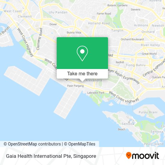 Gaia Health International Pte map