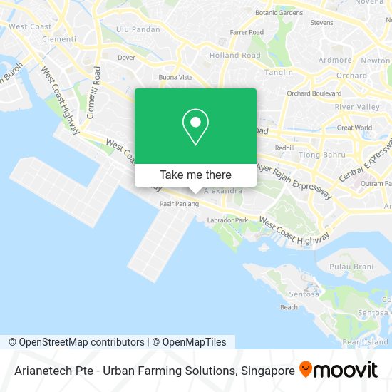 Arianetech Pte - Urban Farming Solutions map