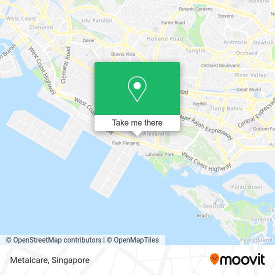 Metalcare map