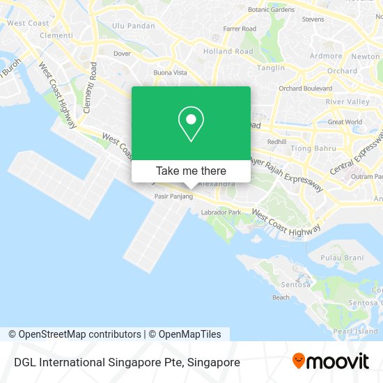 DGL International Singapore Pte map