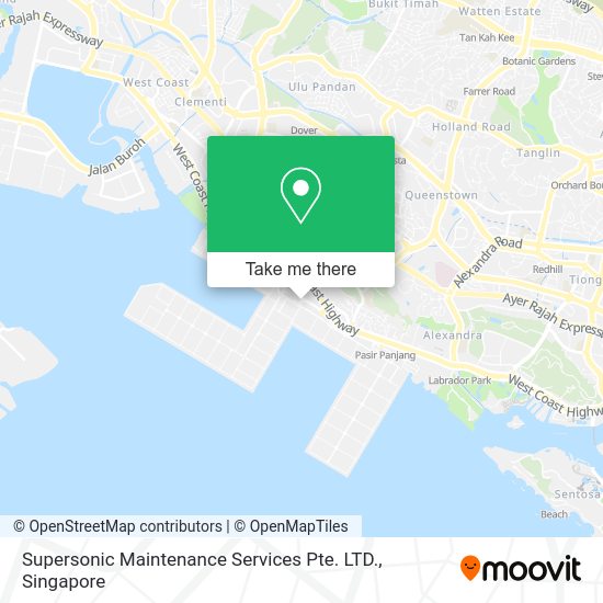 Supersonic Maintenance Services Pte. LTD. map
