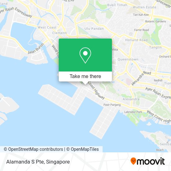 Alamanda S Pte map