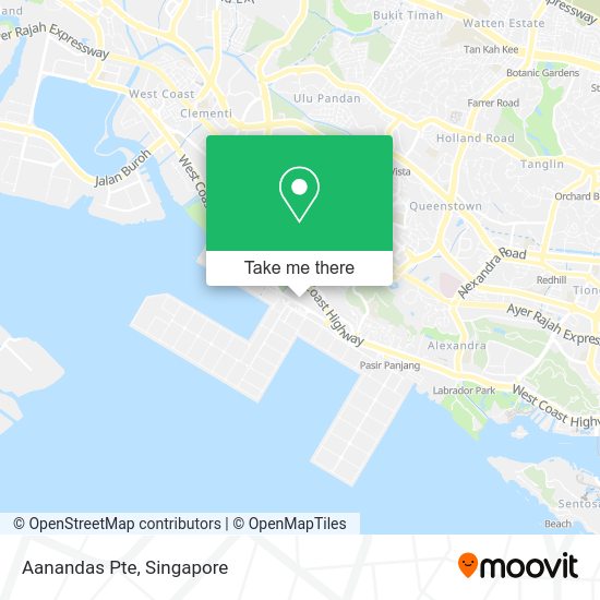 Aanandas Pte map