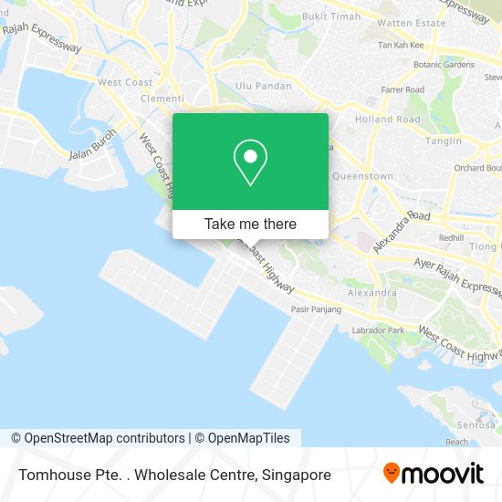 Tomhouse Pte. . Wholesale Centre map