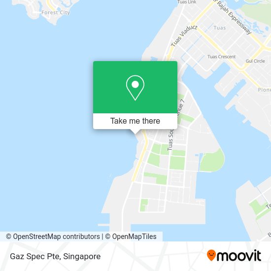 Gaz Spec Pte map