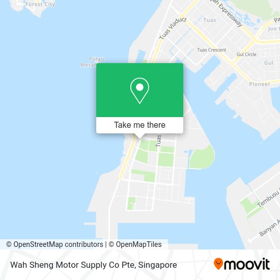 Wah Sheng Motor Supply Co Pte map