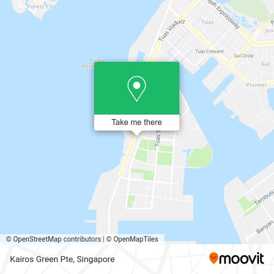 Kairos Green Pte map