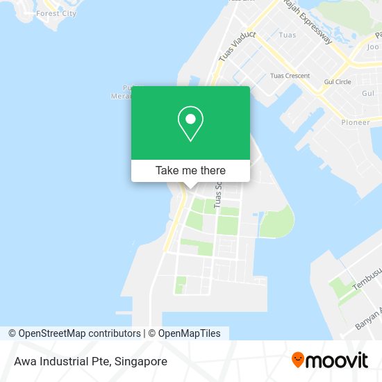 Awa Industrial Pte map