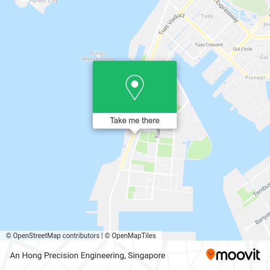 An Hong Precision Engineering map