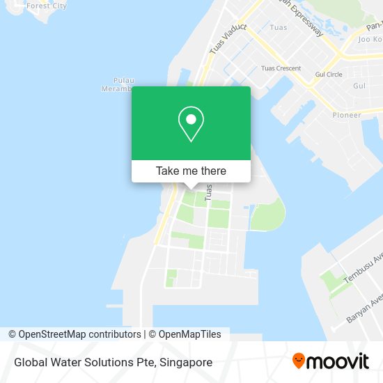 Global Water Solutions Pte map