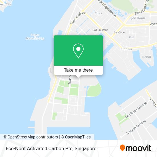 Eco-Norit Activated Carbon Pte map