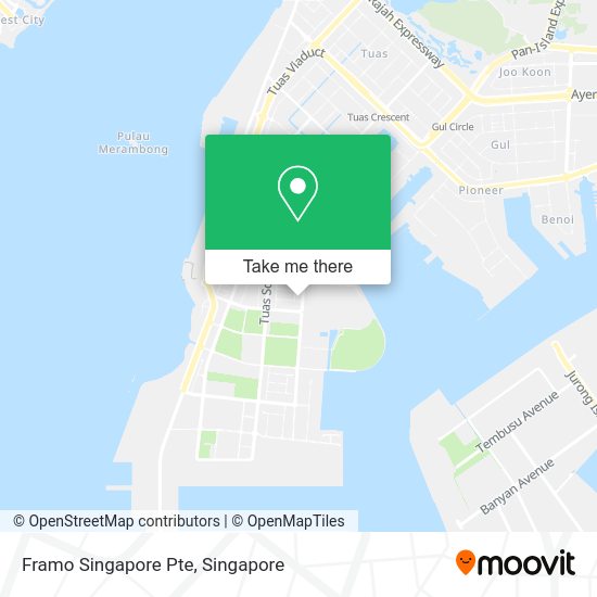 Framo Singapore Pte map