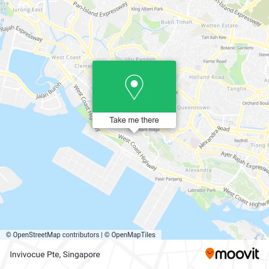 Invivocue Pte map