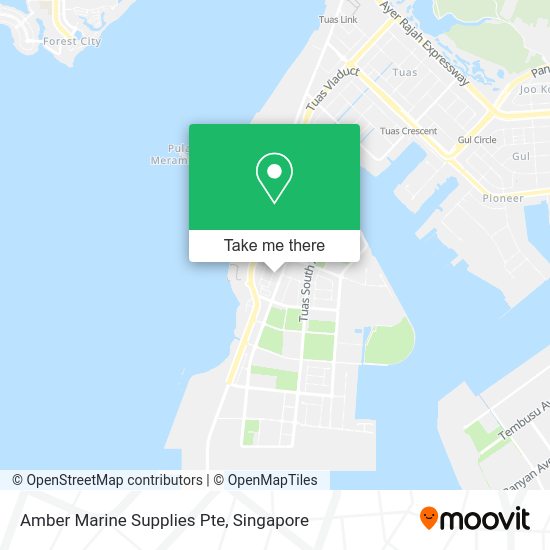 Amber Marine Supplies Pte map