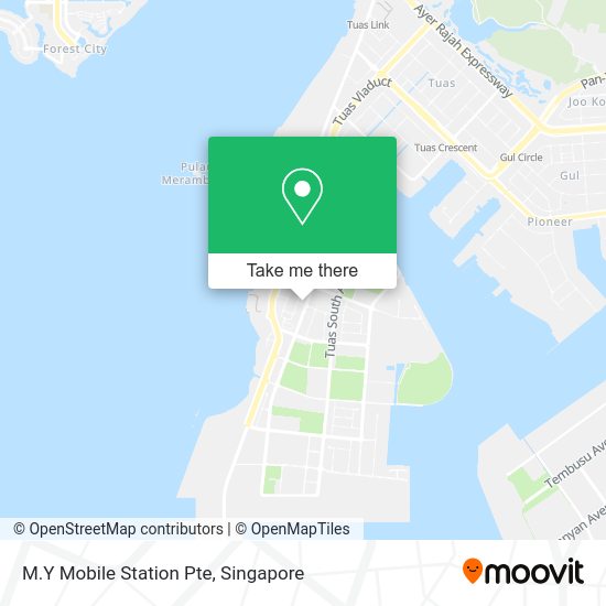 M.Y Mobile Station Pte map