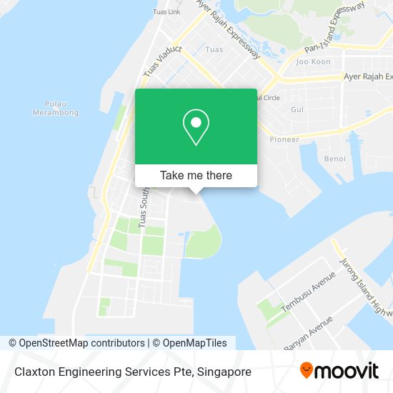Claxton Engineering Services Pte map