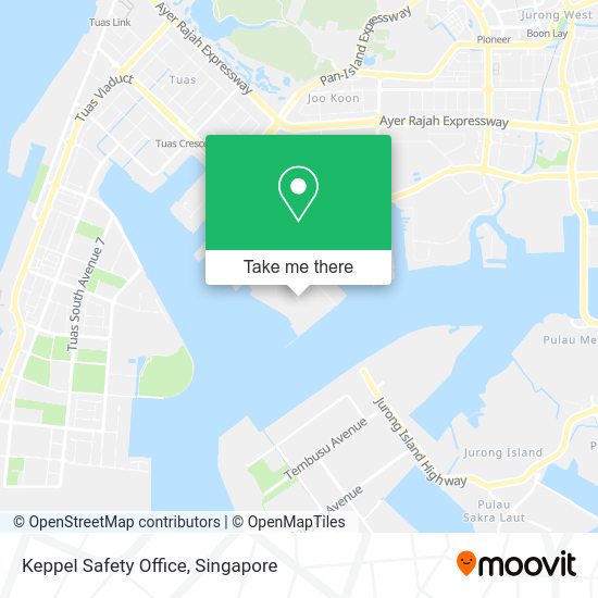 Keppel Safety Office map