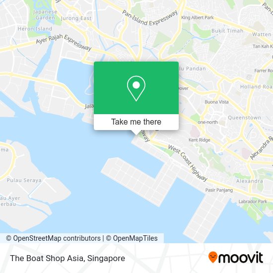 The Boat Shop Asia map