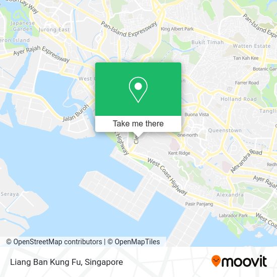 Liang Ban Kung Fu map