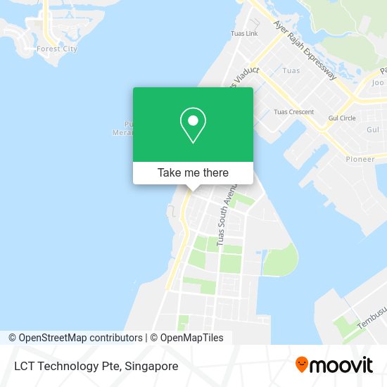 LCT Technology Pte map