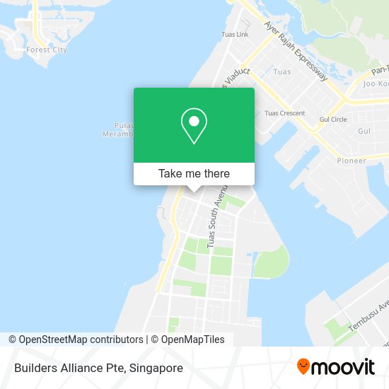 Builders Alliance Pte map