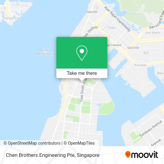Chen Brothers Engineering Pte map