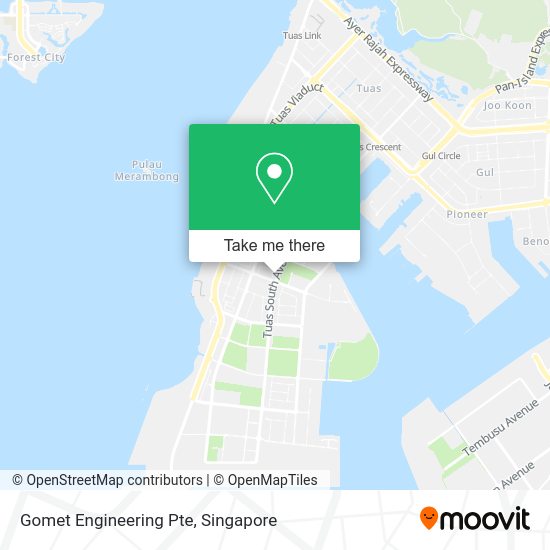 Gomet Engineering Pte map