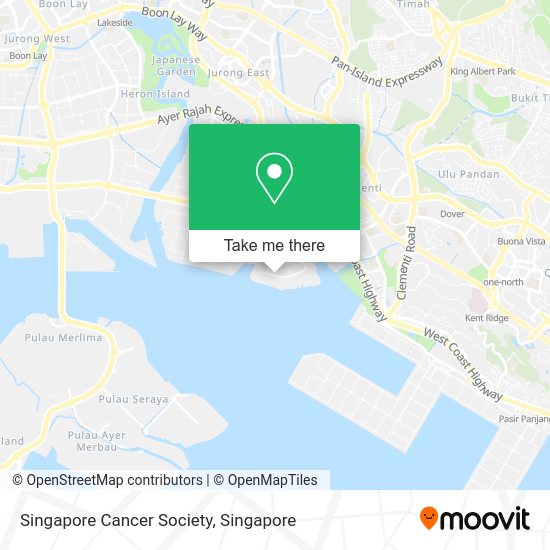 Singapore Cancer Society map