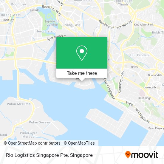 Rio Logistics Singapore Pte map