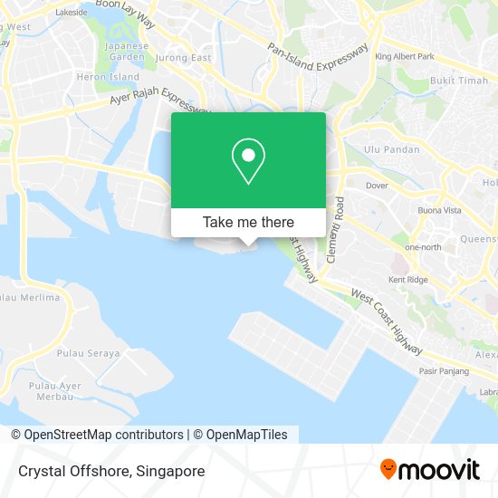 Crystal Offshore map