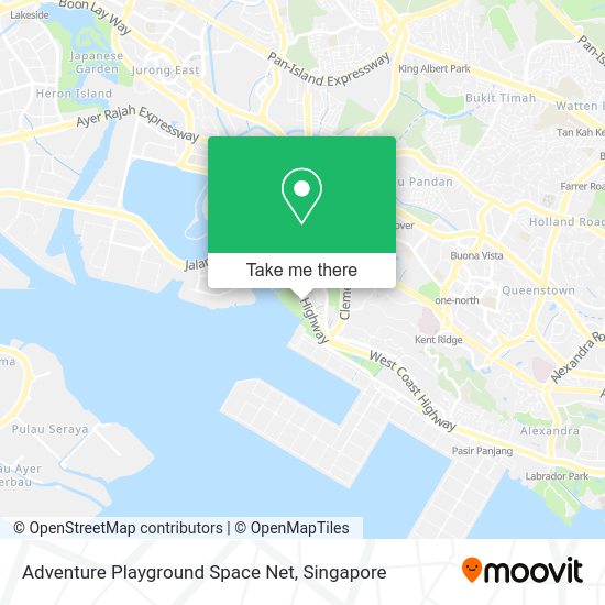 Adventure Playground Space Net map
