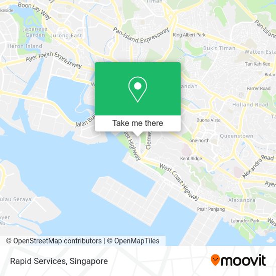 Rapid Services map