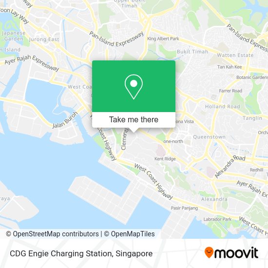 CDG Engie Charging Station map