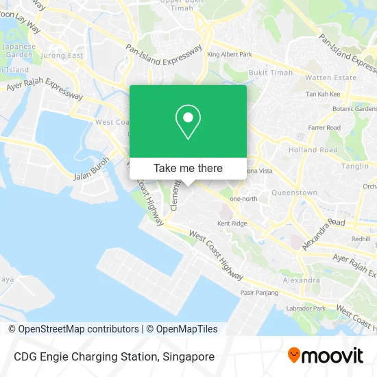 CDG Engie Charging Station map