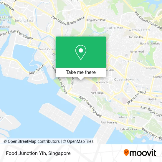 Food Junction Yih map