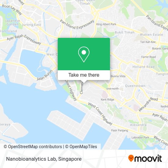Nanobioanalytics Lab map