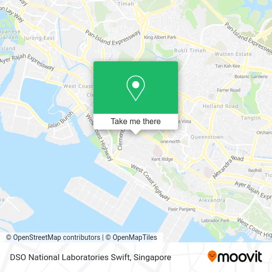 DSO National Laboratories Swift map