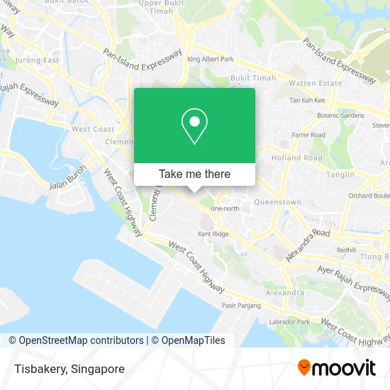 Tisbakery地图