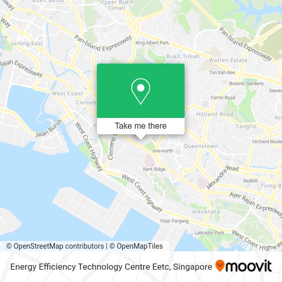 Energy Efficiency Technology Centre Eetc map
