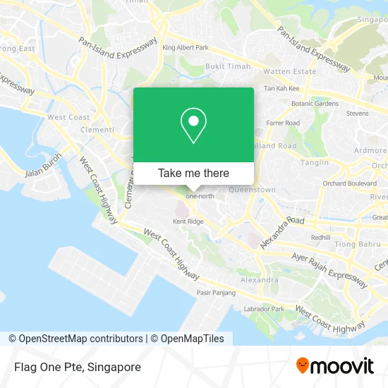 Flag One Pte map