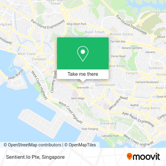 Sentient.Io Pte map