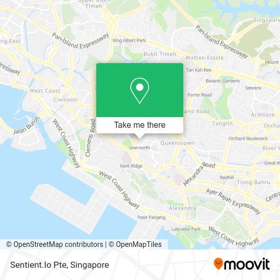 Sentient.Io Pte map
