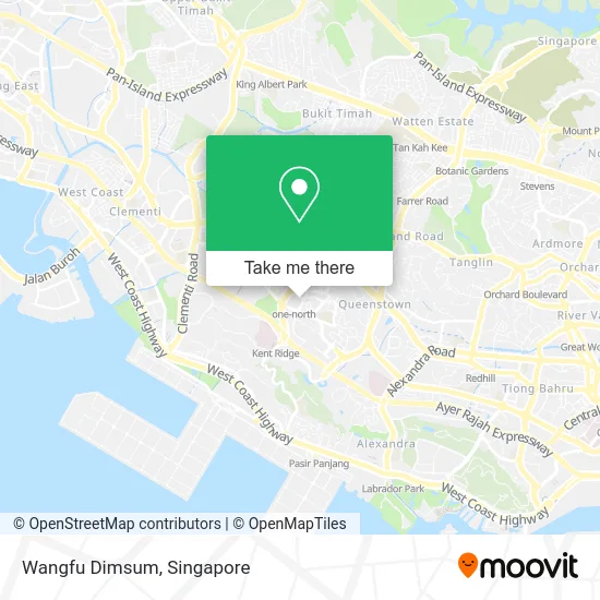 Wangfu Dimsum地图