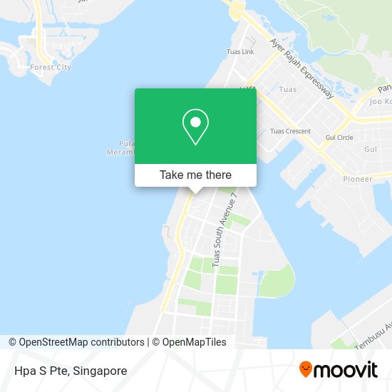 Hpa S Pte map