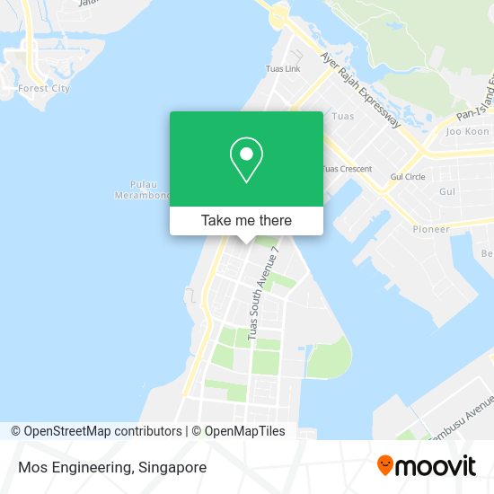 Mos Engineering map