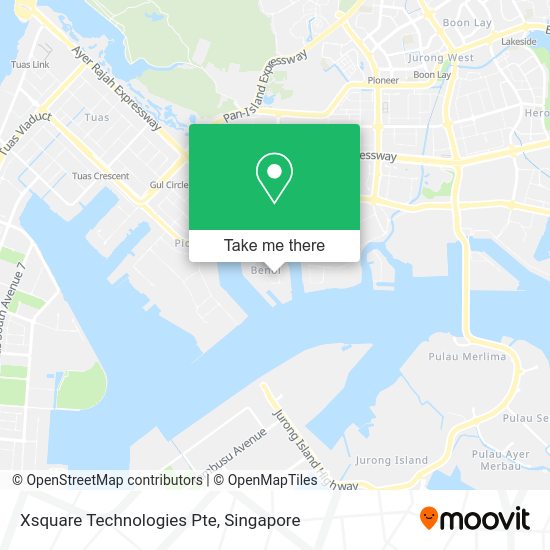 Xsquare Technologies Pte map