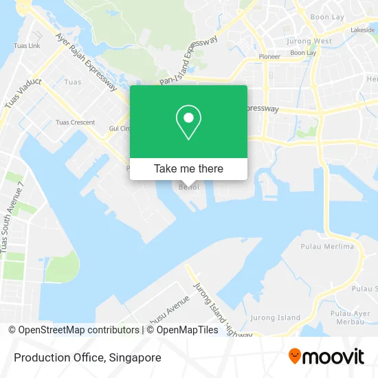 Production Office map