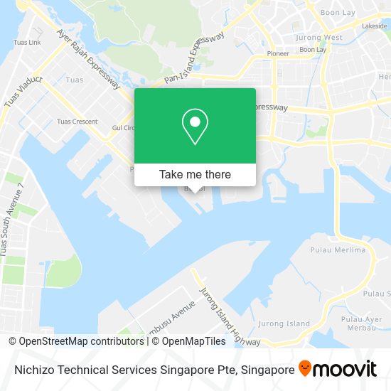Nichizo Technical Services Singapore Pte map