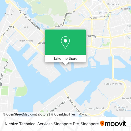 Nichizo Technical Services Singapore Pte map